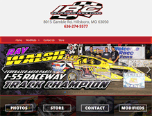 Tablet Screenshot of impressiveracecars.com